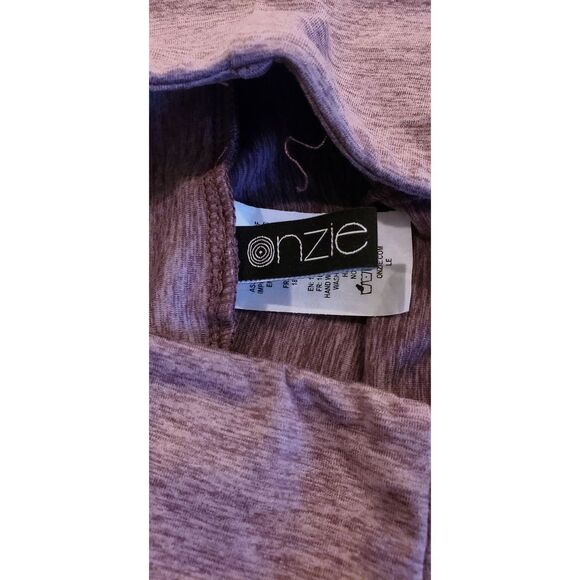 ONZIE ECO LUXE LEGGINGS DUSTY LILAC NWOT - Picture 2 of 12
